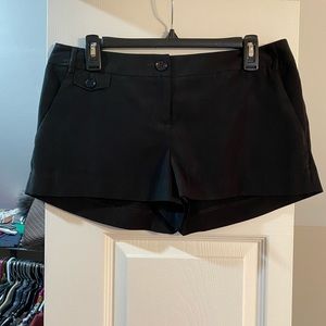 Black dress shorts